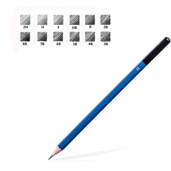 Sketching Kit - 22 Pcs Beginners Sketch & Drawing Tool Kit Art Set -Includes 12 Graphite Pencils, 1Pc Kneadable Eraser, 1Pc Pencil Extender,1 Pc A5 Sketch Book, 1 Sharpener & 6 Pc Blending Stumps