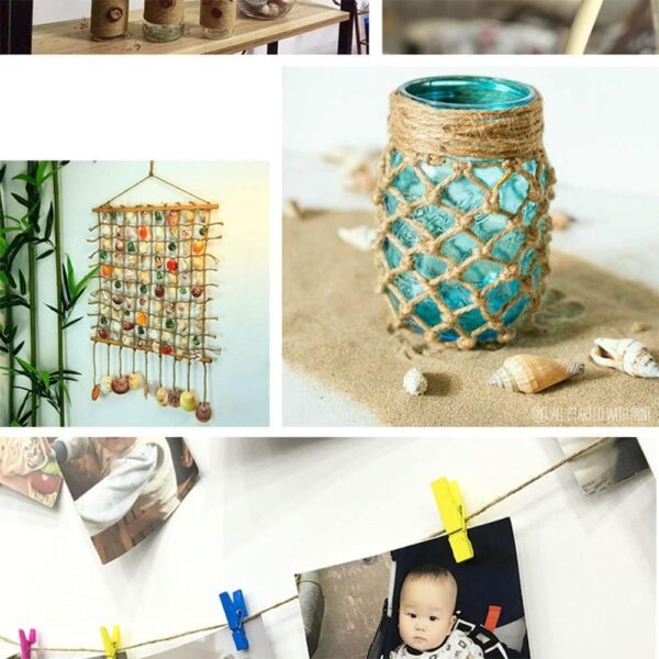 24 Pc Colourful DIY Jute Rope Threads for Various Art and Craft Projects and Decoration Ribbon Twisted String Strap Wrapping for Packaging Gift Wrapping Twine- Set of 24 pc X 10 Meters