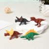 61ONpqQa3jL._SL1500_.jpg Set of 4 Miniature Unique Decoration Items Gifts for Kids Rubber Dinosaur Miniature Eraser Stationary Set for Kids Amazon.in Home & KitchenRufus AI