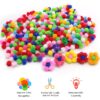 71RS0QAiy3L._SL1200_.jpg Kraftella 1000 Pcs 1 cm Pom Poms Felt Balls in Bright & Bold Colors | Pompoms for Crafts & Decorations